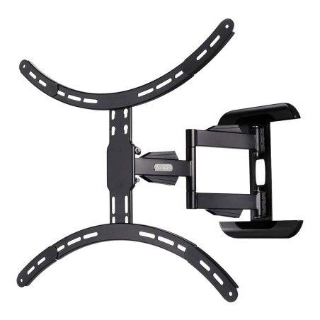 Soporte mural tv, negro, doble brazo articulado, de 37 a 75 pulg, carga máx. 45 kg