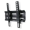 Soporte mural televisor, negro, inclinable, de 19 a 48 pulg, carga máx. 25 kg