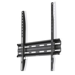 Soporte mural televisor, negro, fijo, de 32 a 65 pulg, carga máx. 35 kg
