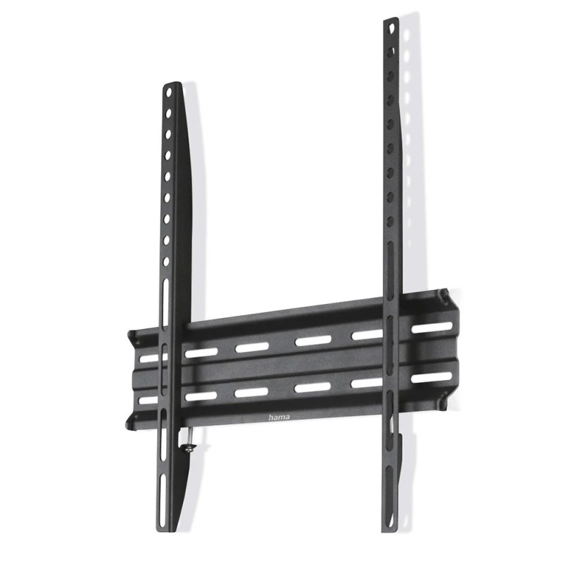 Soporte mural televisor, negro, fijo, de 32 a 65 pulg, carga máx. 35 kg
