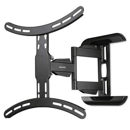 Soporte mural televisor, negro, doble brazo articulado, de 32 a 65 pulg, carga máx. 35 kg