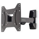 Soporte mural televisor, negro, articulado, de 19 a 48 pulg, carga máx. 20 kg