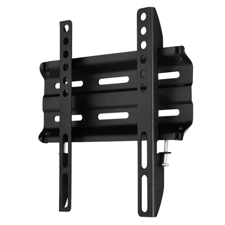 Soporte mural tv, negro, fijo, de 19 a 48 pulg, carga máx. 25 kg
