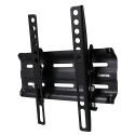Soporte mural tv, negro, inclinable, de 19 a 48 pulg, carga máx. 25 kg