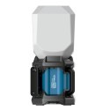 Lámpara led cob profesional de trabajo lp-50 recargable, 50 w, 5000 lm, 4500 mah, 205 x 205 x 470 mm