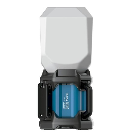 Lámpara led cob profesional de trabajo lp-50 recargable, 50 w, 5000 lm, 4500 mah, 205 x 205 x 470 mm