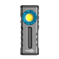 Linterna led profesional de trabajo lp-20 recargable, 20 w, 2000 lm, 2000 mah, 45 x 22 x 116 mm