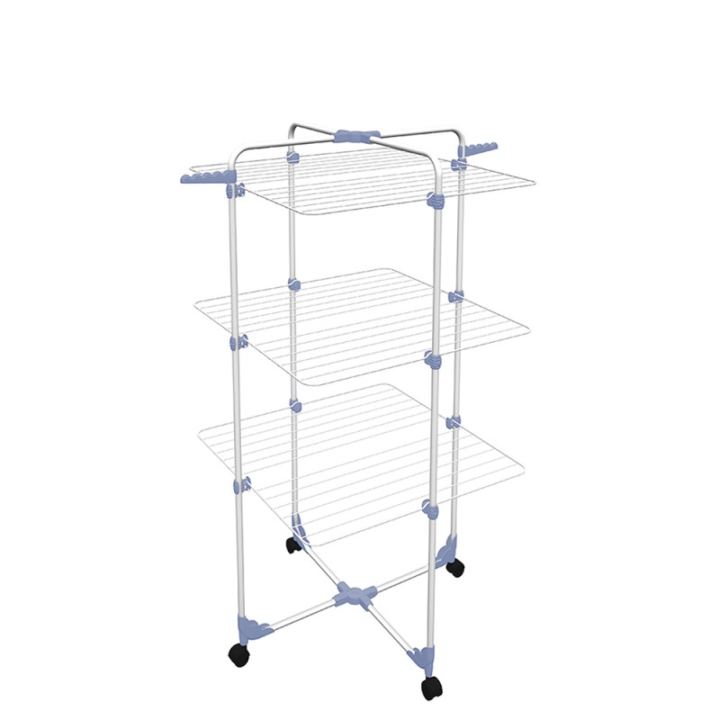 Tendedero modular 3 torre, tendido 30 m