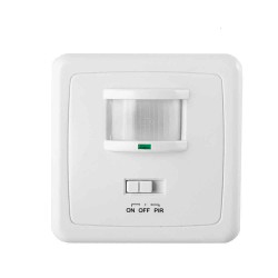 Detector de movimiento de empotrar 160° deteccion 9m edm