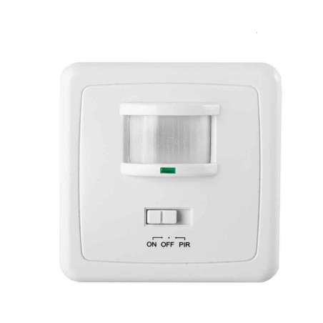 Detector de movimiento de empotrar 160° deteccion 9m edm