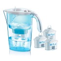 Kit jarra laica stream 2,3l blanca + 3 filtros bi-flux j9047ws