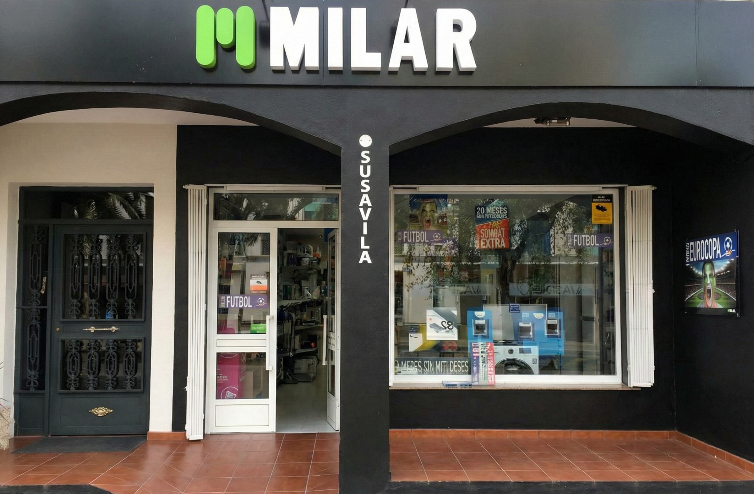 Foto frontal de la tienda Milar Susavila